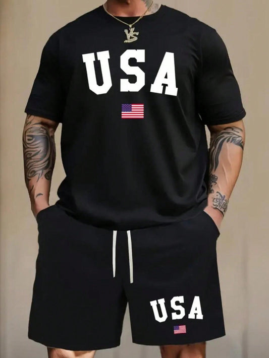 Kit Camisa E Short U.S.A